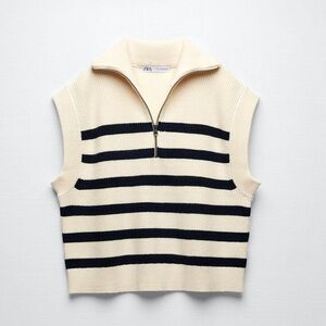 Zara Knit Sweater Vest